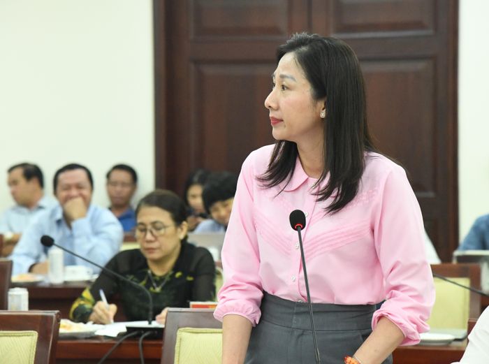 Giám đốc Sở Nội vụ TPHCM Phạm Thị Thanh Hiền kiến nghị tăng biên chế phù hợp từng địa bàn