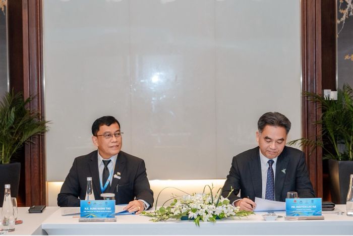  Ông Aung Naing Thu có cuộc tiếp xúc với lãnh đạo TPHCM bên lề diễn đàn 