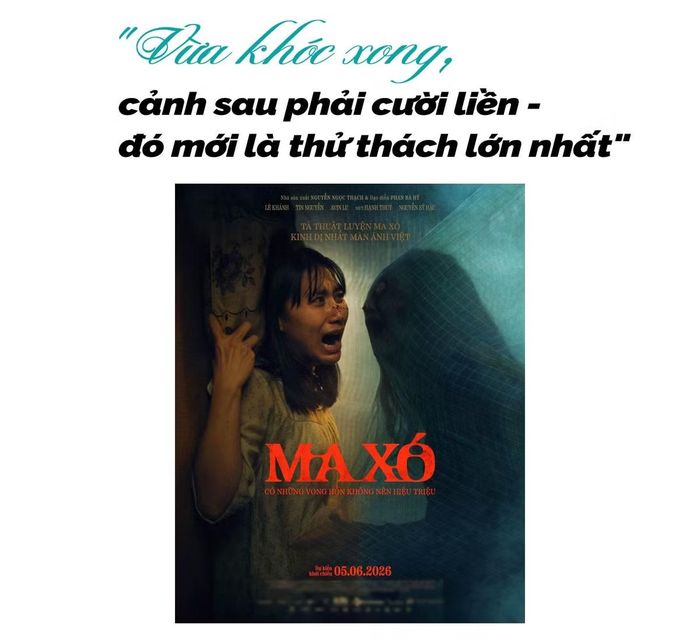 - Đâu là thử thách lớn nhất khi vào vai người mẹ mang bầu trong bối cảnh kinh dị tâm linh?