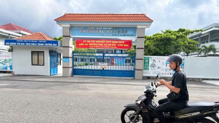 Điểm thi Trường THPT Võ Thị Sáu-Côn Đảo.