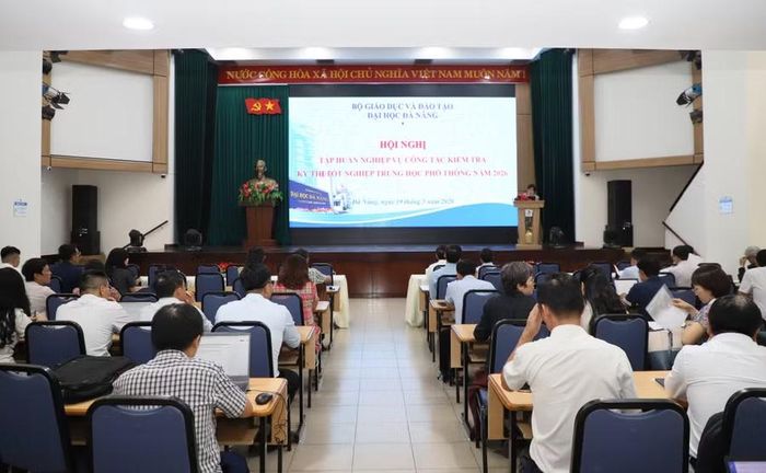 Đại học Đà Nẵng tập huấn nghiệp vụ công tác kiểm tra Kỳ thi tốt nghiệp THPT năm 2026.