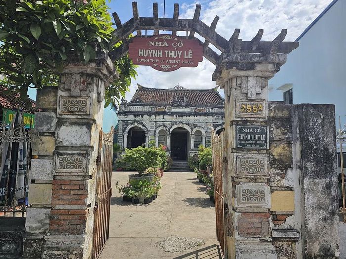 Nhà cổ Huỳnh Thủy Lê tại phường Sa Đéc, tỉnh Đồng Tháp
