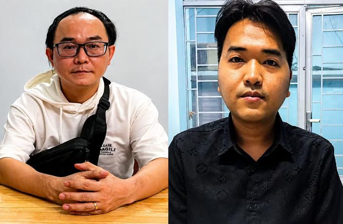 Hai đối tượng người Việt có vai trò chủ chốt trong đường dây đánh bạc.