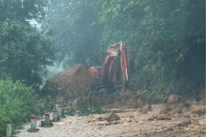 Nhiều nơi trên địa bàn tỉnh Lai Châu đã xuất hiện sạt, lở