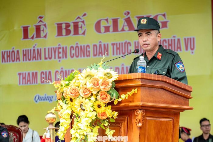 Theo Đại tá Phan Công Côn - Trung đoàn trưởng, Trung đoàn CSCĐ số 3, Bộ Tư lệnh CSCĐ - Bộ Công an, Sau 3 tháng huấn luyện theo chương trình, kế hoạch chiến sĩ mới được huấn luyện đã nắm chắc kiến thức, nội dung cơ bản về chính trị, pháp luật, nghiệp vụ, rèn luyện phẩm chất đạo đức, ý thức tổ chức kỷ luật.