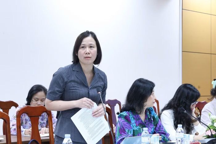  Bà Nguyễn Thị Thanh Thúy, Phó Trưởng Ban Công tác Phụ nữ, Trung ương Hội LHPN Việt Nam. Ảnh: Thu Hà. 