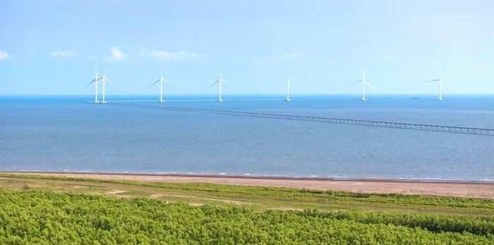 Cần Thơ có đường bờ biển dài 72km, với tiềm năng điện gió ngoài khơi ước tính từ 10.000 - 30.000MW. Ảnh: XCH.
