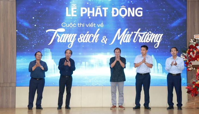Lễ phát động cuộc thi. Ảnh: NXBGDVN