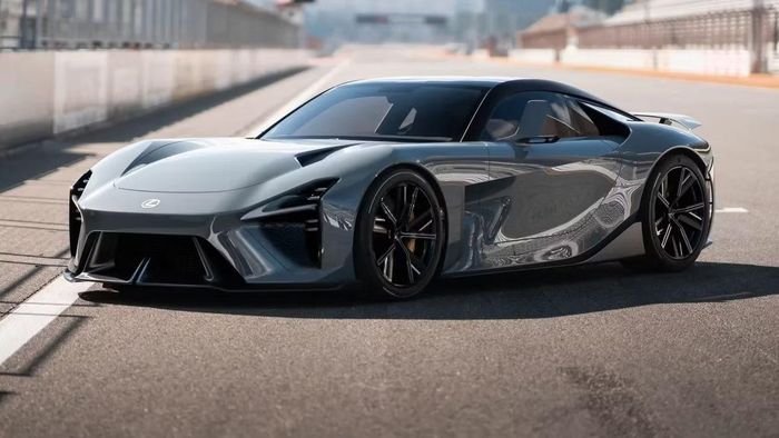 Mẫu xe điện Lexus LFA Concept. Ảnh: Evo