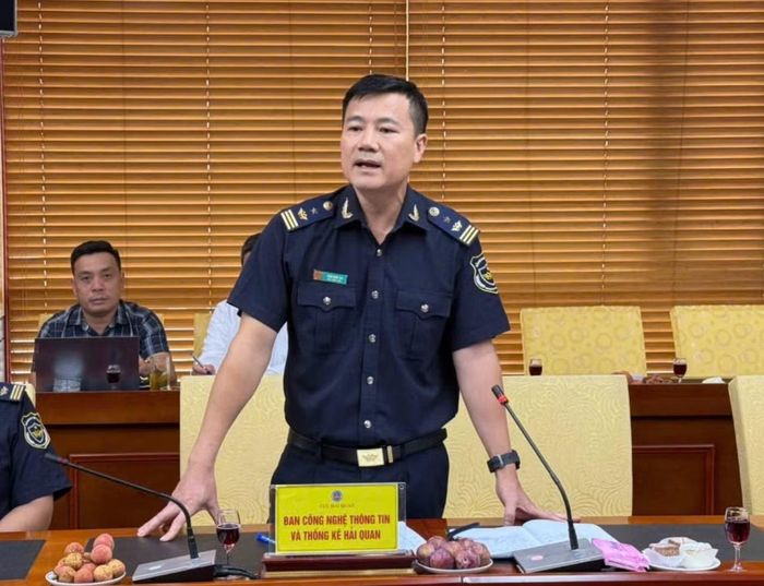 Ông Ngô Như An - Phó Trưởng ban Công nghệ thông tin và Thống kê Hải quan.