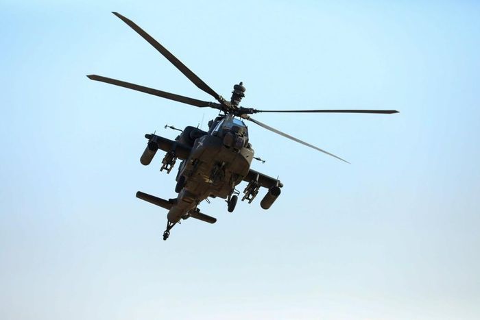 Trực thăng AH-64 Apache của quân đội Mỹ. Ảnh: CENTCOM