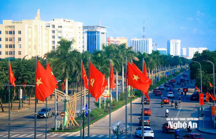 Một góc phường Trường Vinh, tỉnh Nghệ An. Ảnh: Thành Duy