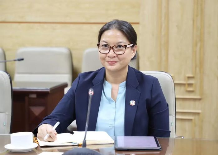 Bà Patricia Ongpin, Giám đốc UNAIDS phụ trách Việt Nam, Lào, Campuchia và Malaysia.