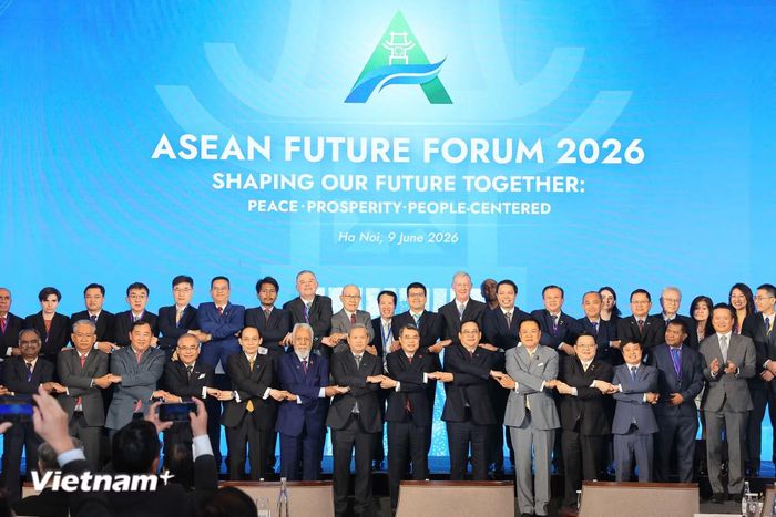 Các đại biểu tham dự Diễn đàn Tương lai ASEAN. (Ảnh: Hoài Nam/Vietnam+)