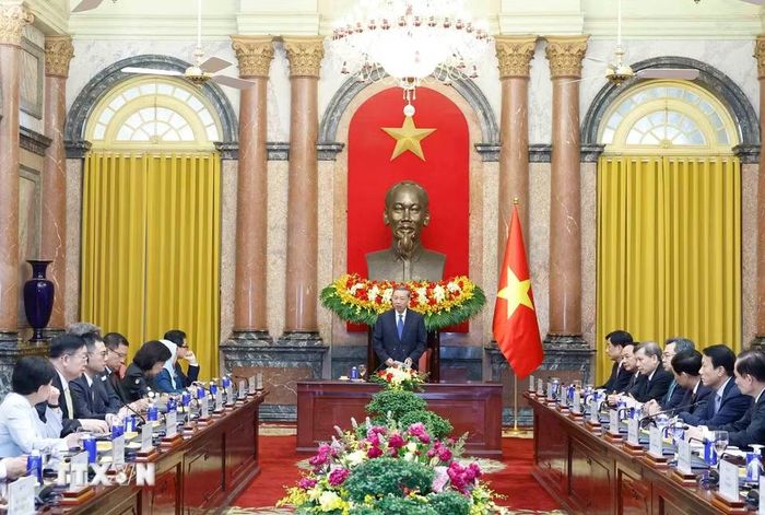 Tổng Bí thư, Chủ tịch nước Tô Lâm phát biểu. (Ảnh: Thống Nhất/TTXVN)