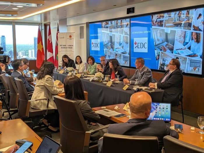 Diễn đàn Doanh nghiệp Việt Nam-Canada 2026. (Ảnh: BCT/Vietnam+)