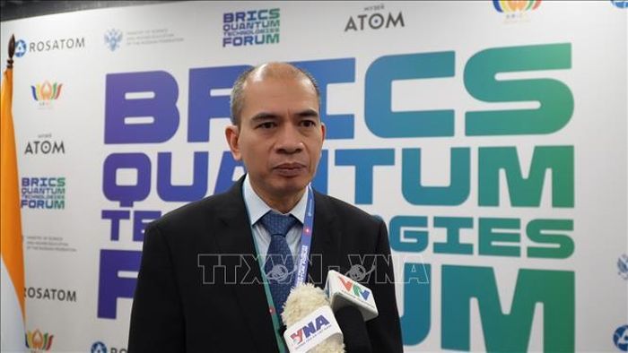 GS.TS. Trần Tuấn Anh, Phó Chủ tịch VAST, trả lời phỏng vấn TTXVN.