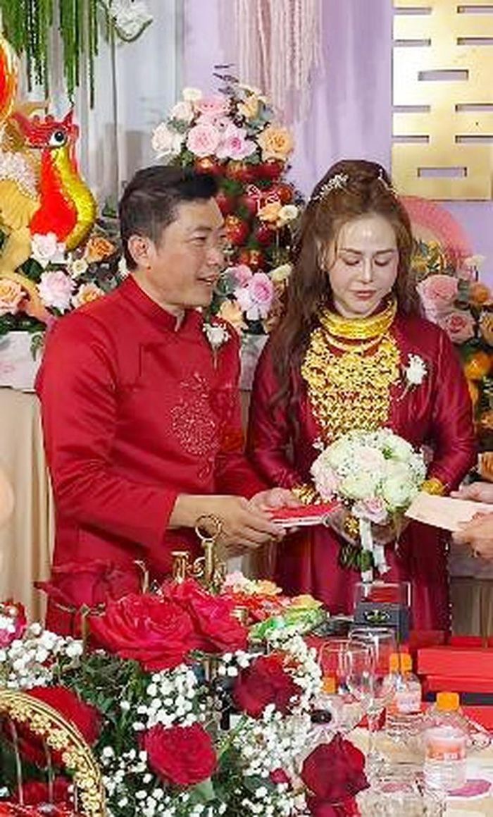 Hình ảnh hiếm trong đám cưới lần 3 của diễn viên Kinh Quốc. Ảnh: CMH.