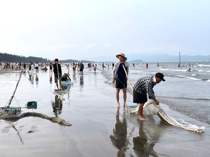 Mặc dù công việc cào ốc cườm phụ thuộc nhiều vào sóng nước và mất nhiều sức, tuy nhiên người dân rất phấn khởi vì có thu nhập cao. Mùa ốc cườm không chỉ mang lại nguồn thu nhập đáng kể cho người dân ven biển Nghệ An mà còn tạo thêm sinh kế cho người dân.