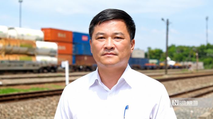 Ông Lê Quang Vinh, Phó Giám đốc Chi nhánh Tổng công ty Đường sắt Việt Nam - Khai thác đường sắt Sài Gòn.