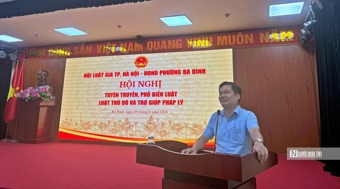 Ông Nguyễn Xuân Trọng - Ủy viên Ban Thường vụ Đảng ủy, Phó Chủ tịch HĐND phường Ba Đình.
