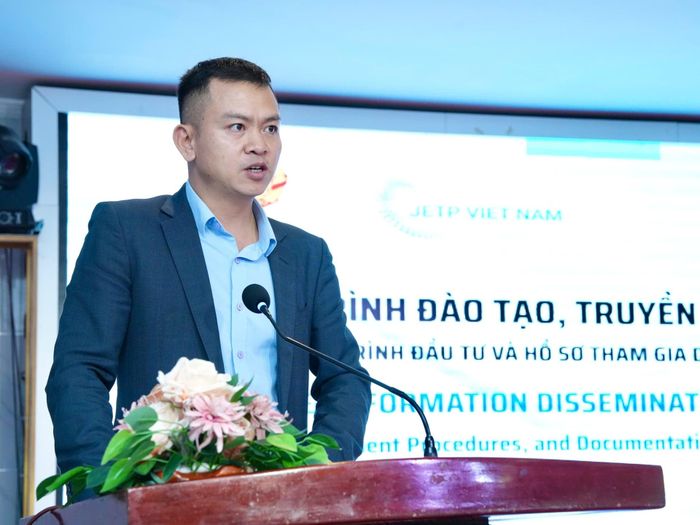 Ông Đỗ Đức Tưởng, chuyên gia phát triển dự án năng lượng JETP