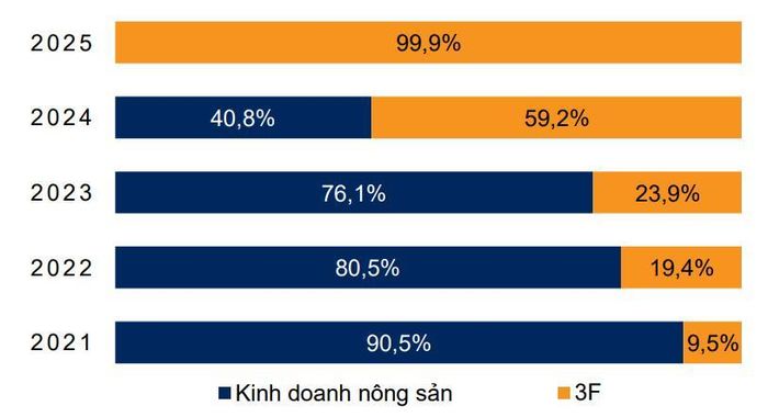  Từ 2025 doanh nghiệp tập trung vào mảng 3F. Ảnh: VND