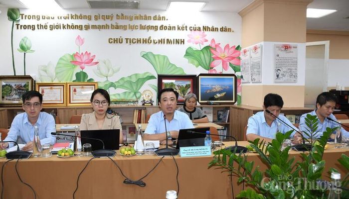 Ông Lê Huỳnh Minh Tú - Phó Giám đốc Sở Công Thương TP. Hồ Chí Minh. Ảnh: Thanh Minh.