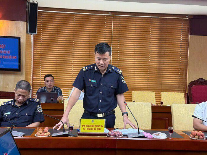 Ông Ngô Như An, Phó Trưởng ban Ban Công nghệ thông tin và Thống kê hải quan, Cục Hải quan. (Ảnh: Nguyễn Ngọc).