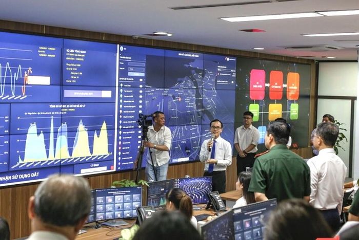 Trung tâm giám sát và điều hành thông minh Đà Nẵng.