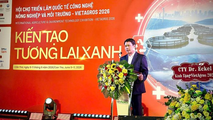 Ông Vũ Hà Sơn:"Thủy sản là ngành kinh tế quan trọng của thành phố Cần Thơ, cũng như toàn vùng Đồng bằng sông Cửu Long".