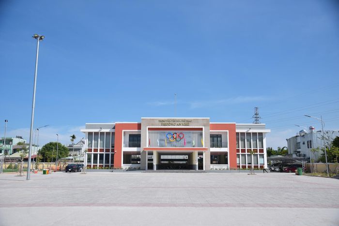 Trung tâm Văn hóa - Thể thao phường An Khê (cơ sở số 109 Lê Trọng Tấn) được đầu tư khang trang, đưa vào sử dụng từ đầu năm 2026. Ảnh: XUÂN DŨNG