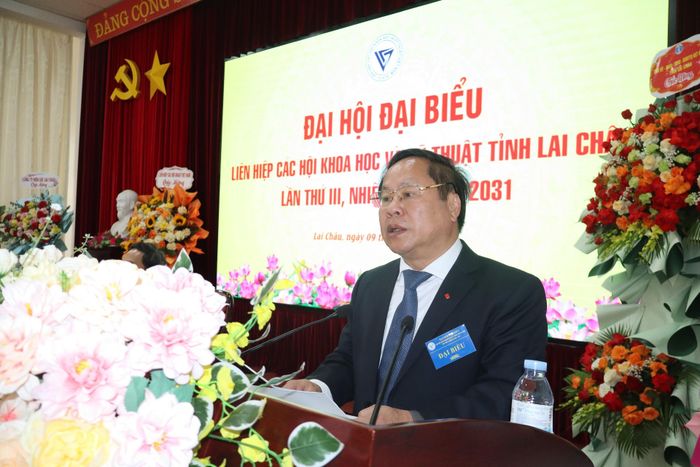 Đồng chí Tống Thanh Hải - Phó Chủ tịch Thường trực UBND tỉnh phát biểu chỉ đạo tại đại hội.