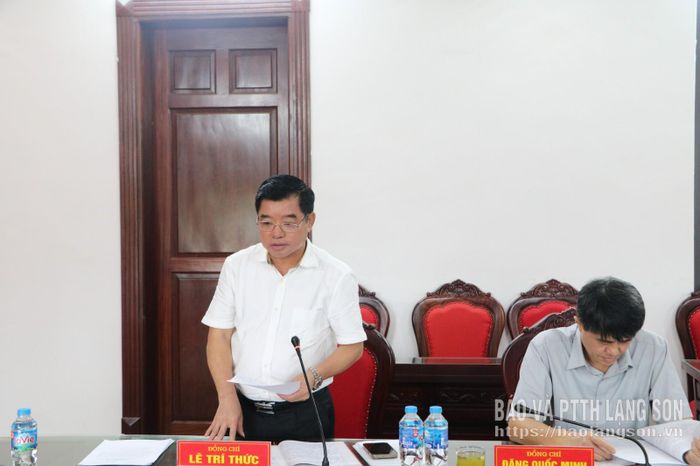 Lãnh đạo Ủy ban Kiểm tra Tỉnh ủy công bố quyết định của Ban Thường vụ Tỉnh ủy về việc giám sát chuyên đề