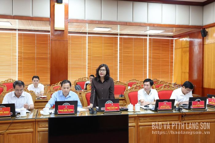 Lãnh đạo Sở Ngoại vụ nêu ý kiến tại phiên họp