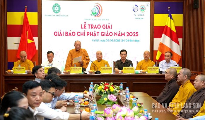 Đại diện Ban tổ chức đánh giá chất lượng Giải Báo chí Phật giáo năm 2025