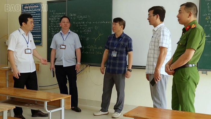 Các lực lượng tích cực phối hợp đảm bảo các điều kiện cần thiết cho kỳ thi.