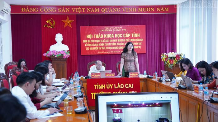 Quang cảnh hội thảo.