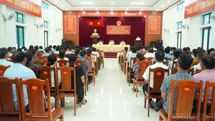 Quang cảnh hội nghị.