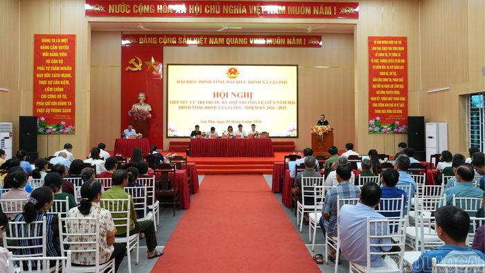 Quang cảnh hội nghị.