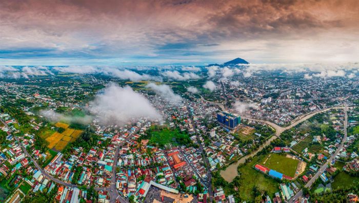 Một góc tỉnh Tây Ninh hiện nay. Ảnh: Báo Thanh Niên
