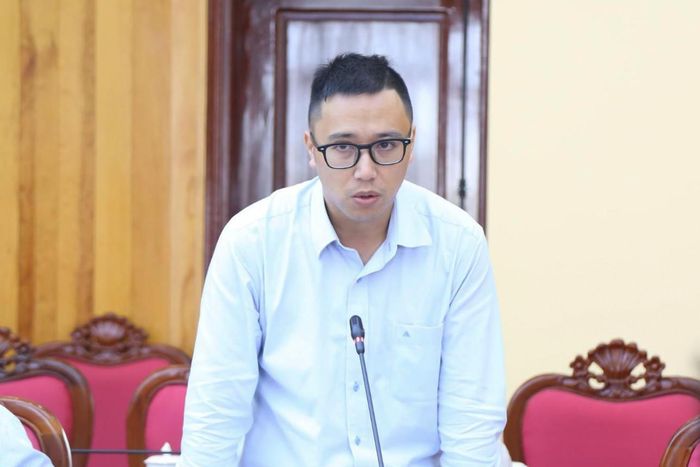 Đại diện Sở Tài chính góp ý tại cuộc họp