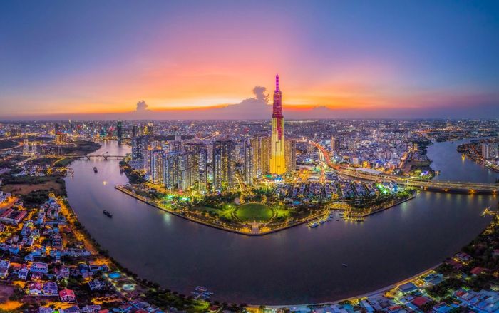 Một góc TP. HCM hiện nay. Ảnh: Internet