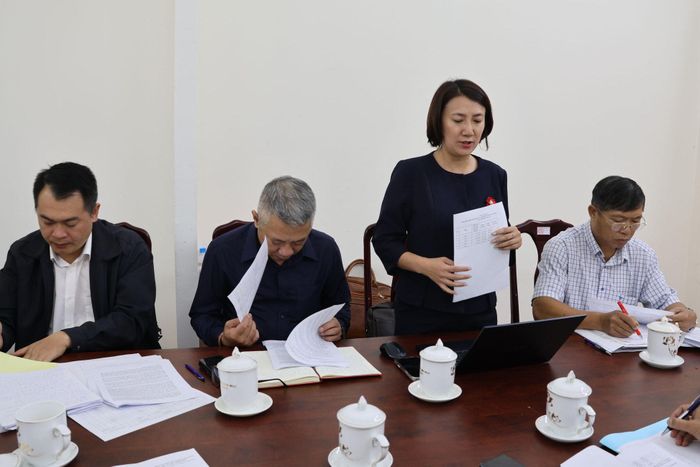 Thành viên đoàn tham gia phát biểu