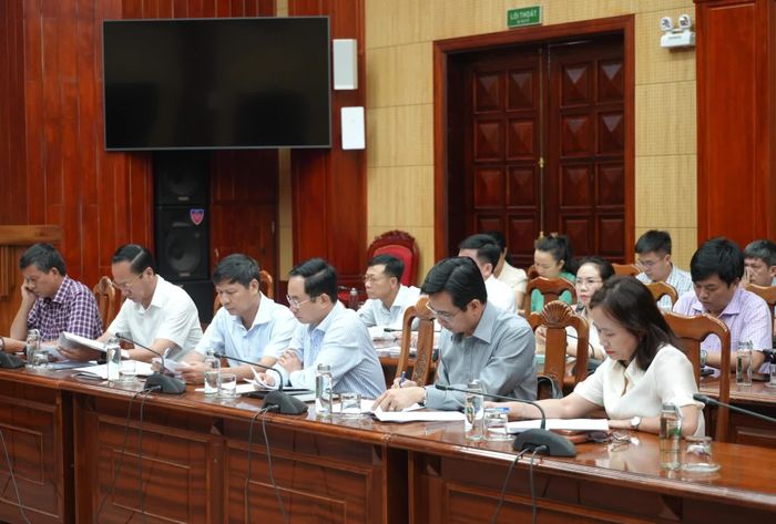 Các đại biểu tham dự buổi làm việc - Ảnh: T.Đ