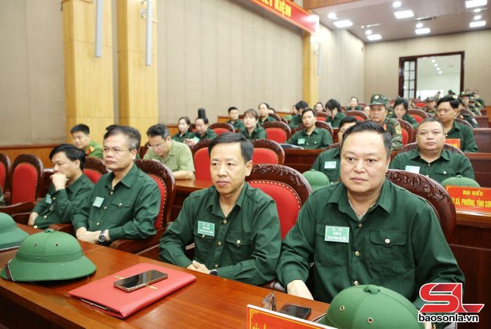 Các đại biểu dự khai mạc diễn tập.