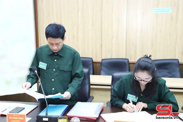 Lãnh đạo Sở Xây dựng tham gia khung diễn tập.