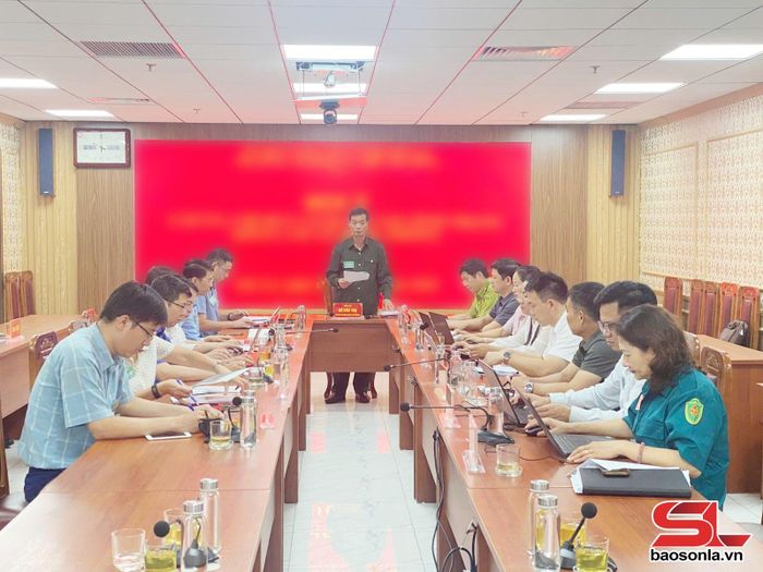 Sở Nông nghiệp và Môi trường diễn tập chuyển trạng thái hoạt động vào tình trạng khẩn cấp về quốc phòng.