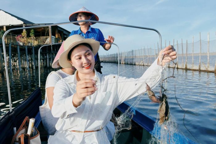 "Chiến lợi phẩm" vùng đầm phá