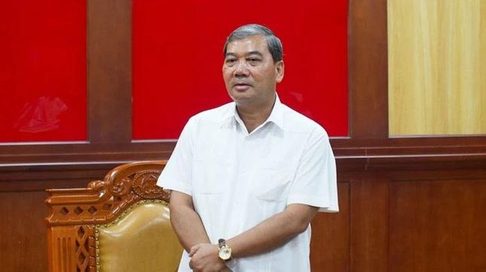 Ông Kim Ngọc Thái, Phó Bí thư Tỉnh ủy, Chủ tịch Ủy ban MTTQVN tỉnh Vĩnh Long đáp từ tại buổi thăm